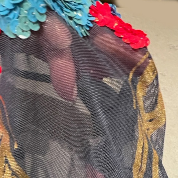 ATAVARIA - swimsuit - Embelisshed and mesh front. size small New No Tag - Picture 4 of 11